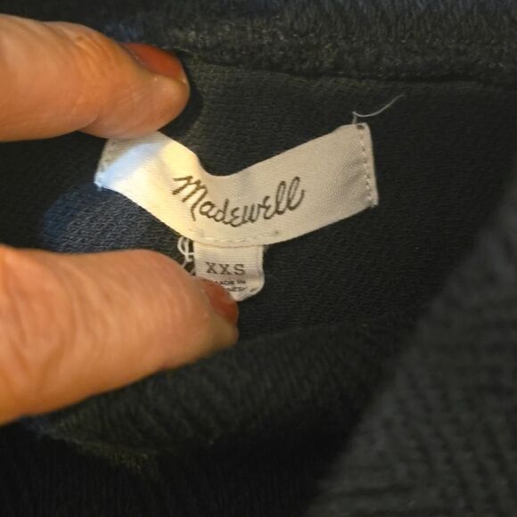 Madewell textured Tuttle neck xxs - Picture 4 of 10